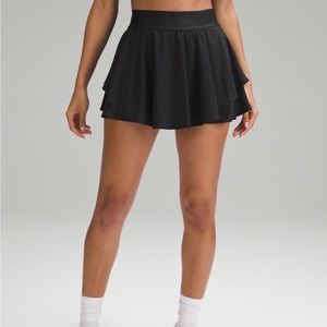 lululemon Court Rival High-Rise Skirt Black